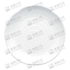 B134  8″浮雕圓盤 (白色)